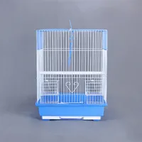 Mangeoire externe galvanisée en métal pour cage à perroquets et pigeons, anti-rouille, écologique, pour l'élevage d'oiseaux de compagnie