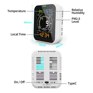 Giải phóng mặt bằng hộ gia đình đa chức năng chất lượng không khí trong nhà Meter tuya wifi-kết nối PM2.5 Màn hình máy phân tích khí - Product Image 2