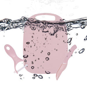 Lu Ban's Work Ceramic Fruit Knife Set Blue Pink Green Mini Portable Multi Purpose <b>Kitchen</b> Tool For Fruit Vegetable Cutting - Product Image 2