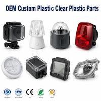 Moldeo por Inyección Personalizado de Varias Piezas de Plástico Transparente OEM PMMA PP PVC ABS Servicios de Moldeo por Inyección de Carcasas de Plástico