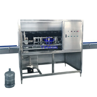 Machine de remplissage automatique de grandes bouteilles d'eau en plastique PET de 5 gallons Ligne de production d'eau potable minérale pure