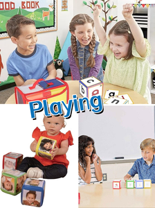 Phong Cách Mới Lớn Bọt Xúc Xắc Mềm Học Tập Đồ Chơi & 4 Gói Bé Xếp Chồng Đồ Chơi Lớn Bọt Xây Dựng Khối Với Thẻ Túi - Product Image 5