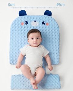 Baby Slope Protection Pillow Preventing Orientation Habits Removable Water Washable Baby Pillow - Product Image 1