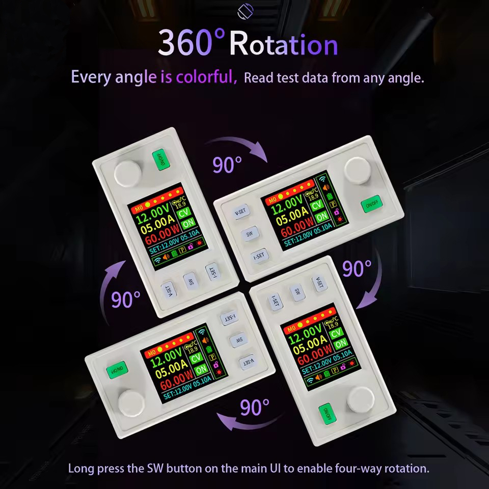 XY6530S XY6550S Sayısal Kontrol DC Ayarlanabilir Düşürücü Güç