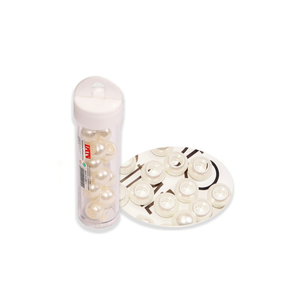 ILAN Perle Decorative 12mm Colore Perla per Abbigliamento - Product Image 1