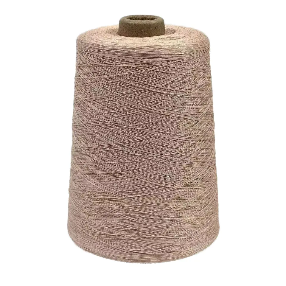 2/76NM 73% Cotton 27% Nylon High Twisted Cotton Blended Yarn for High Quality Sweaters