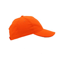 Casquette de baseball orange à lumière LED, personnalisée, haute qualité, pour l'extérieur, pour la pêche et la chasse