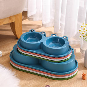 Comederos Dobles para Mascotas con Diseño <span class=keywords><strong>de</strong></span> Rana <span class=keywords><strong>de</strong></span> <span class=keywords><strong>Ojos</strong></span> Grandes, Comederos <span class=keywords><strong>de</strong></span> Acero Inoxidable para Perros y Gatos con Base Antideslizante - Product Image 5