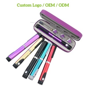 60IU Reusable Metal Injection <b>Pen</b> with Rubber Stopper Seal Adjustable Dose Custom Logo and Water-Resistant Design - Product Image 5