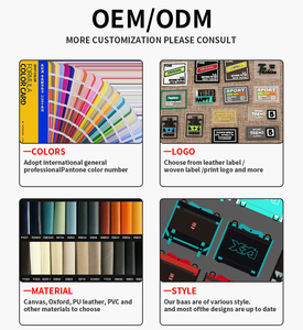 Bán buôn biểu tượng tùy chỉnh dây kéo đóng cửa thời trang giản dị không thấm nước Polyester Fanny gói/Eo gói với dây kéo đóng cửa - Product Image 6