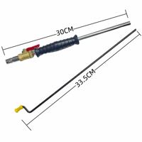 Adaptateur de tuyau de gonfleur de pneu pour torsion de vis sur convertir pour verrouiller la connexion verrouillage de Valve Schrader de pneu sur le mandrin d'air avec tuyau d'air