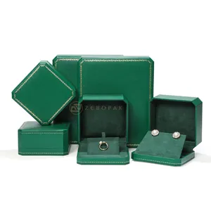 中国供应商新款时尚高端奢华首饰盒珠宝包装盒奢侈品牌珠宝包装盒