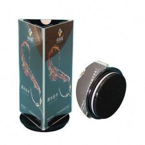 Acrylic 3-sided <b>Rotatable</b> Sign Holder Eco-friendly A6 Size Menu <b>Display</b> <b>Stand</b> for Restaurants Offices More - Product Image 1