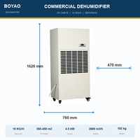 Nouveau déshumidificateur industriel électrique pour fruits et animaux domestiques, capacité 240L/70L, haute efficacité, construction en acier inoxydable