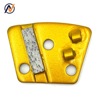 Segment diamanté trapézoïdal PCD pour le ponçage des sols en béton – Vente en gros
