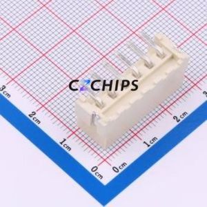 WT396VL-064C-0W Wire-to-Board Pin Header SMD,P=3.96mm Connector 1x6P 3.96mm Vertical Mount VH - Product Image 2