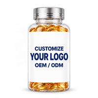 Capsules d'huile de poisson Oméga 3 OEM/ODM, complément alimentaire EPA DHA, formule pour adultes, marque privée OEM