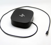 Stasiun Docking Laptop G5 5TW10AA dengan Adaptor Daya 120W USB 3.0 untuk HP 2.0 8 Port 4 Dukungan Layar