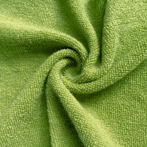 factory wholesale absorbent 275gsm 60% cotton 40% polyester CVC 60/40 microfiber terry towel fabric