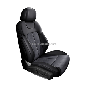 Cuscini <span class=keywords><strong>per</strong></span> seggiolini auto di lusso di lusso 2024 2017 <span class=keywords><strong>per</strong></span> <span class=keywords><strong>Audi</strong></span> <span class=keywords><strong>A4</strong></span>/A6/Q3/Q5 alcantara <span class=keywords><strong>per</strong></span> tutte le stagioni grigio - Product Image 1