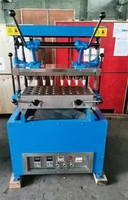Machine commerciale de fabrication de cornets de gaufres glacées automatiques