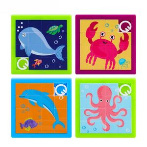 Hot Sale <b>Plastic</b> Customized <b>Sliding</b> Puzzle Teens Adults Educational Learning Tool Toy Christmas Party Favor Puzzle Games - Product Image 4