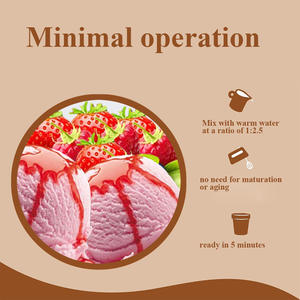 Mélange de <span class=keywords><strong>crème</strong></span> <span class=keywords><strong>glacée</strong></span> molle OEM/ODM, <span class=keywords><strong>sans</strong></span> <span class=keywords><strong>lactose</strong></span> et <span class=keywords><strong>sans</strong></span> gluten, mélange de poudre de <span class=keywords><strong>crème</strong></span> <span class=keywords><strong>glacée</strong></span> à la fraise de qualité supérieure pour machine à <span class=keywords><strong>crème</strong></span> <span class=keywords><strong>glacée</strong></span> - Product Image 6