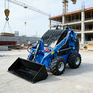 बिक्री के लिए कॉम्पैक्ट स्किड स्टीड लोडर मिनी स्किड स्टीड डीजल स्क्वीड लोडर ट्रैक लोडर स्किड स्टीड फ्री शिपिंग - Product Image 1