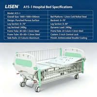 Lisen A15-I Kinderkrankenhausbett Verstellbar Multifunktional Metall 1 Jahr Garantie