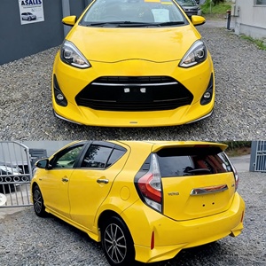 Nouveau kit carrosserie pour Toyota Aqua 2018-2021, lèvre avant, couvercle arrière, jupes latérales en ABS, kit carrosserie pour voiture - Product Image 6