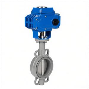 Válvula de hierro fundido 2IN10IN WCB de sellado suave, ajustable en línea central, DC24VAC110V/220V/380V, tipo ordinario/inteligente, resistente a la corrosión - Product Image 5