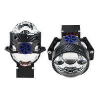 Bon prix 160w 3 laser bi led projecteur voiture led phare lentille 50000lm 3 pouces projecteur lentille