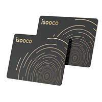 Traceur GPS intelligent Wi-Fi ISOOCO, le cadeau d'anniversaire idéal, compatible iOS, localisateur FindMy, puce de clé en plastique, vente en gros
