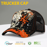 Gorra de Béisbol Personalizada al por Mayor OEM ODM con Bajo MOQ, Impresión, Bordado, Parches, Etiquetas Metálicas, Visera Curva, Estilo Urbano, Gorra Trucker