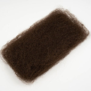 QVR brasiliano Afro crespo sfuso capelli umani Extensions colore naturale intrecciatura e Dreadlock capelli veri per lo Styling dei capelli - Product Image 2