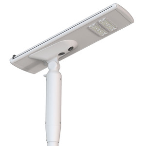 Lampe Solaire LED Extérieure 2024 pour Jardin, en Aluminium, Nettoyage Automatique, IP65, Batterie Intégrée, Tout-en-un, pour Rue, FL-YTH-KM2, Fonction de Nettoyage Automatique, Modèle Principal - Product Image 1