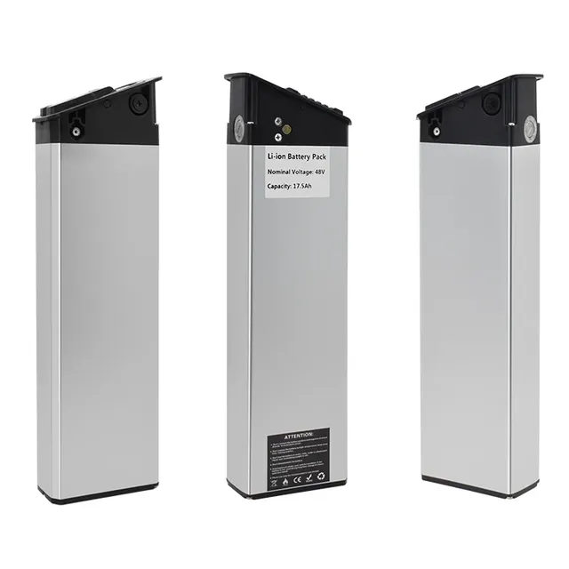 Factory Ebike Battery 18650 13S5P 48V/52V 13Ah 15Ah 17.5Ah Lithium Ion Battery Pack for 750W 1000W Folding Electric Bicycle