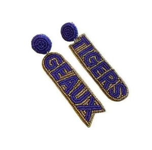 Multicolor Seed Bead <b>Earrings</b> for Women Trendy Designer Handmade Jewelry <b>Top</b> Seller Fashion Accessories from India - Product Image 6