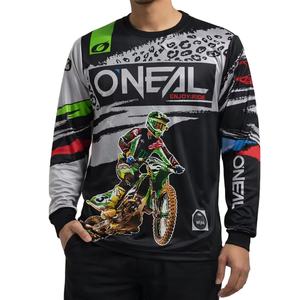 Camiseta Deportiva Premium de Manga Larga, Totalmente Estampada, Transpirable, de Secado Rápido, para Ciclismo, Running, Actividades al Aire Libre y Uso Casual - Product Image 1