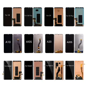 Lcd Layar Sentuh Grosir untuk Samsung A51, Layar Lcd Tampilan Ponsel untuk Note 3 4 5 6 7 8 J2 J3 J4 A2 A3 A5 A6