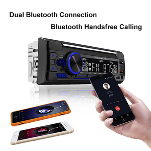 12v xe máy nghe nhạc MP3 1din đài phát thanh xe hơi không Dây BT sạc nhanh 2USB ISO SD AUX âm thanh <span class=keywords><strong>FM</strong></span> <span class=keywords><strong>Transmitter</strong></span> RDS rảnh tay tự động Stereo - Product Image 5