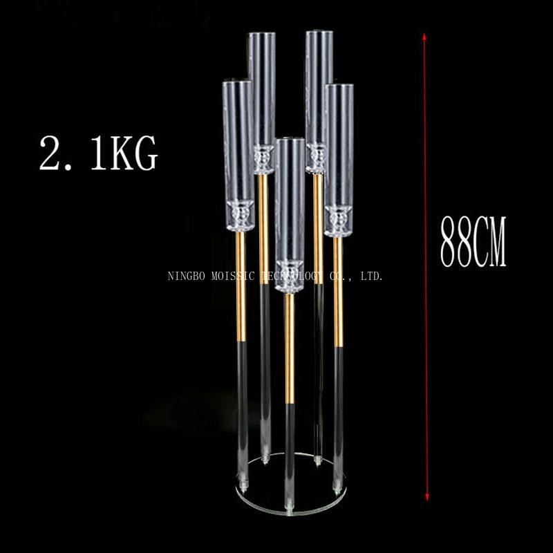 ทอง + อะคริลิคข้อต่อสูง5หัว