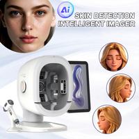 Latest K33 AI Skin Analysis Machine AI Smart HD Skin Analyzer Professional UV PL Multi Spectral Imaging 3d Skin Analysis Device