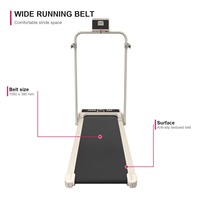 Caminadora Moderna Mini Slim para Debajo del Escritorio, con Absorción de Impactos, Control Remoto, para el Hogar, Oficina, Gimnasio Familiar, Sin Instalación, Equipo de Ejercicio