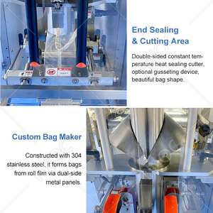 Máquina Empacadora Automática HNOC para Pesar y Envasar Granos <span class=keywords><strong>de</strong></span> <span class=keywords><strong>Azúcar</strong></span>, Frutos Secos, Alimentos para Bebés y Snacks Inflados - Product Image 3