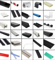 Services d'extrusion de profilés plastiques PVC/UPVC/PC/ABS sur mesure pour applications en cuisine et supermarchés - Durables