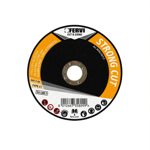 Disco de Corte Fervi Strong Cut 115x1.3x22.23mm Tipo 41 Para Acero y Acero Inoxidable - Product Image 2