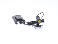 Phare chirurgical filaire 5W avec clip de filtre jaune sur loupe dentaire lampe frontale dentaire