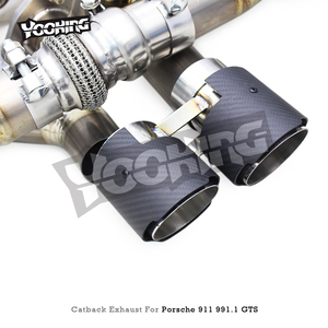 ระบบท่อไอเสียไทเทเนียมสำหรับ 991/991.1 GTS 3.8L ปี 2012-2015 เสียงประสิทธิภาพสูง ช่วงท้าย - Product Image 3