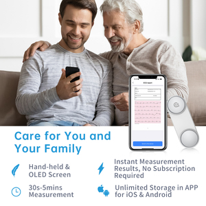 Ecg Viatom Holter Ecg Monitor Price Wireless Bluetooth <strong>Connection</strong> Mini Handheld Ekg Monitor Portable Ecg Monitor - Product Image 3